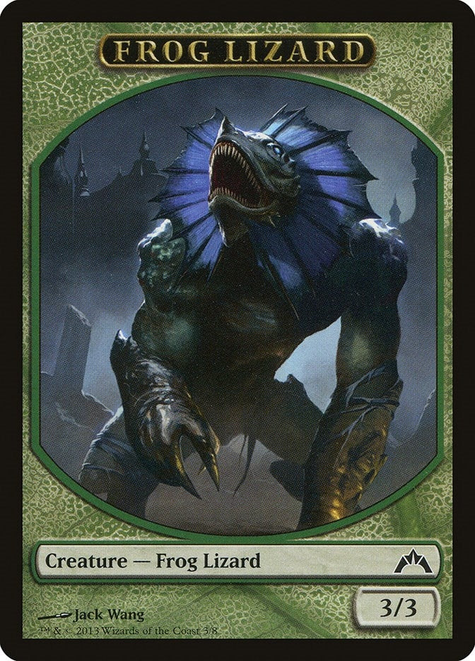 Image for Frog Lizard Token (3) [Gatecrash] - Magic: The Gathering