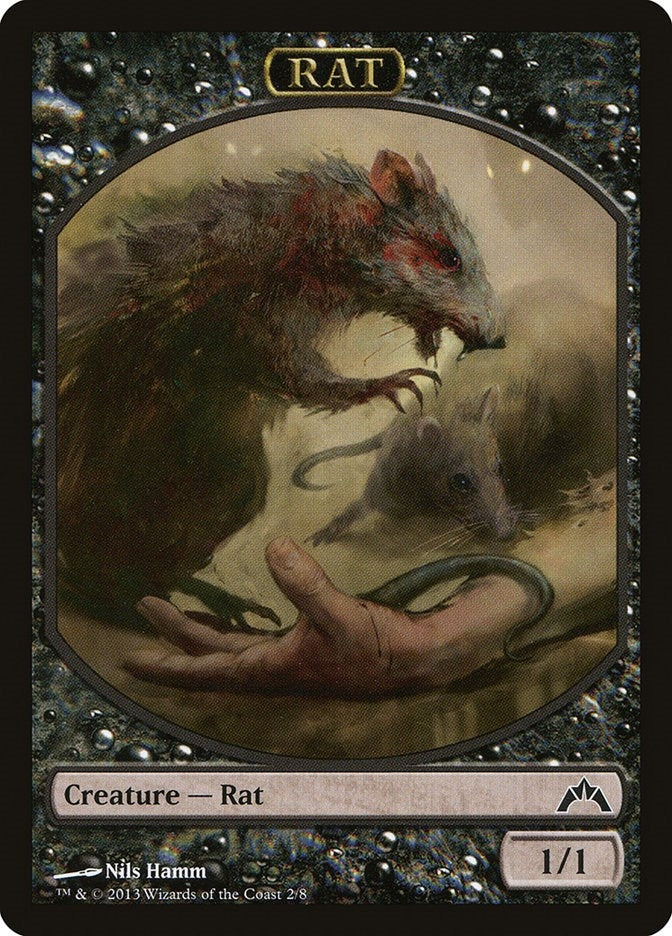 Image for Rat Token (2) [Gatecrash] - Magic: The Gathering