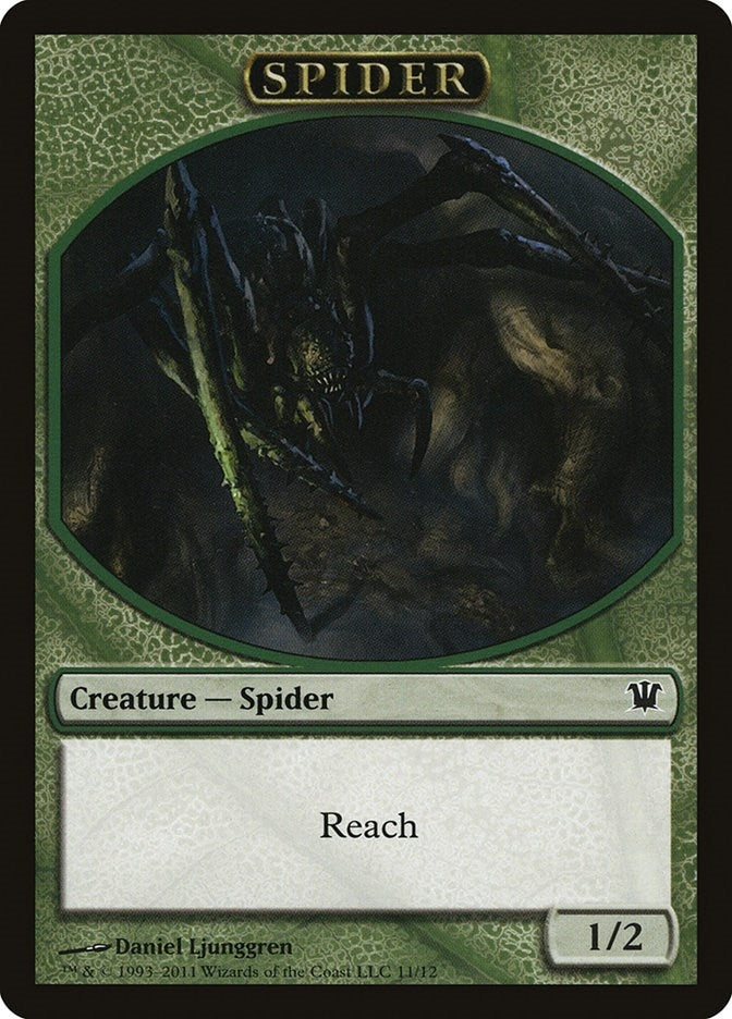 Image for Spider Token (11) [Innistrad] - Magic: The Gathering