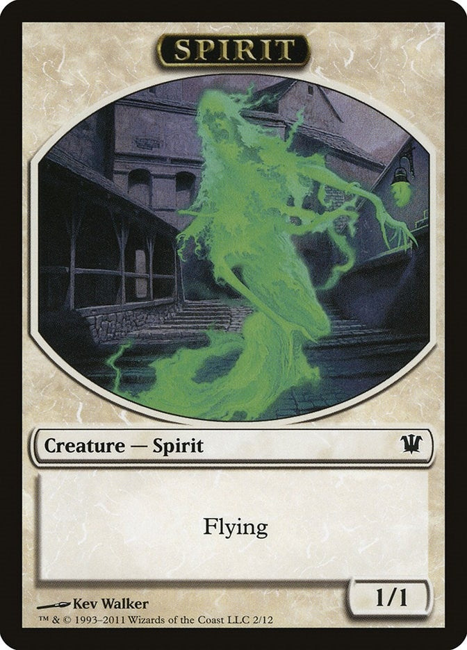 Image for Spirit Token [Innistrad] - Magic: The Gathering