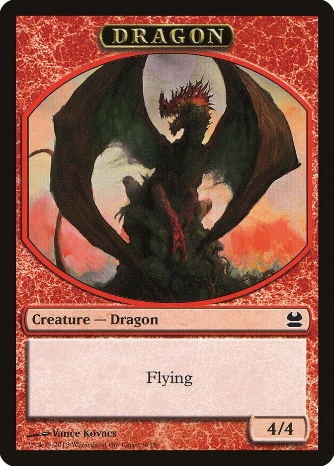 Image for Dragon Token (9) [Modern Masters] - Magic: The Gathering
