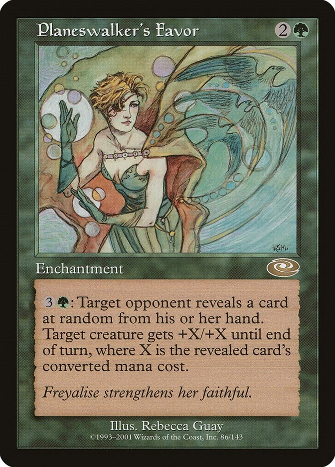 Image for Planeswalker's Favor (86) [Planeshift] - Magic: The Gathering