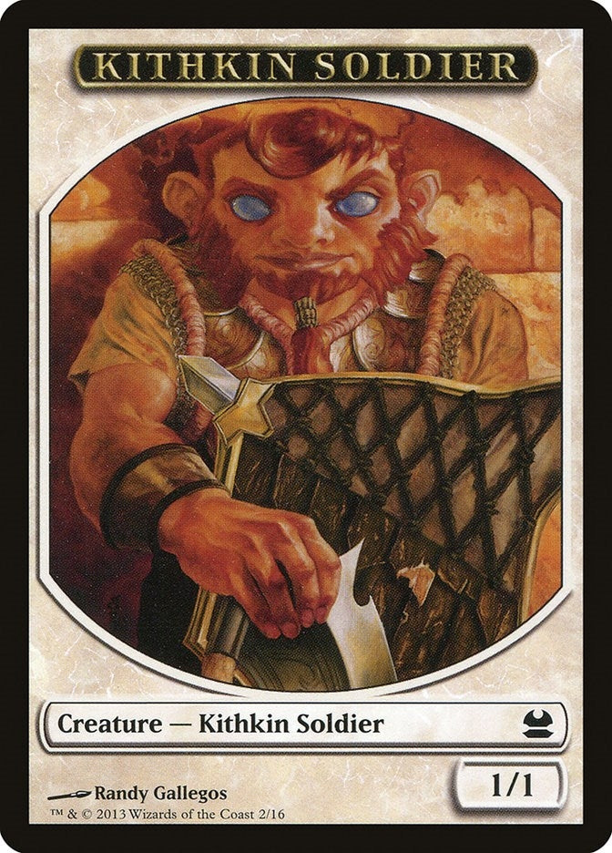Image for Kithkin Soldier Token (2) [Modern Masters] - Magic: The Gathering