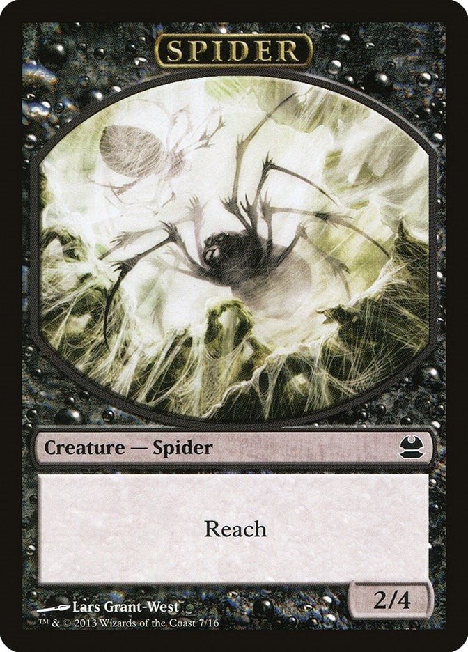 Image for Spider Token (7) [Modern Masters] - Magic: The Gathering
