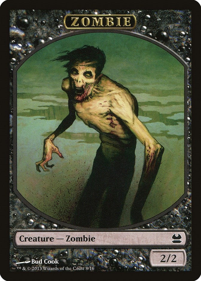 Image for Zombie Token (8) [Modern Masters] - Magic: The Gathering