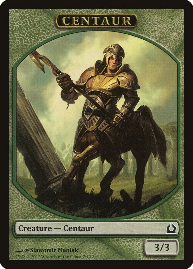 Image for Centaur Token (7) [Return to Ravnica] - Magic: The Gathering
