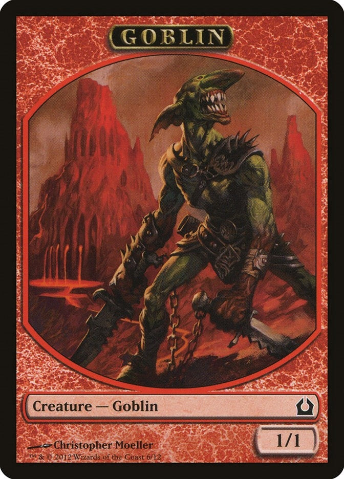 Image for Goblin Token (6) [Return to Ravnica] - Magic: The Gathering