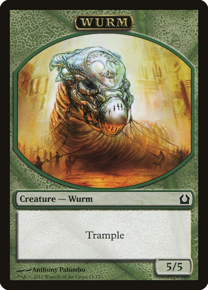 Image for Wurm Token (11) [Return to Ravnica] - Magic: The Gathering