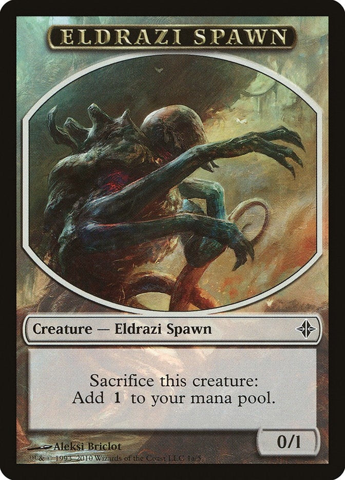 Image for Eldrazi Spawn Token (1a) (1a) [Rise of the Eldrazi] - Magic: The Gathering