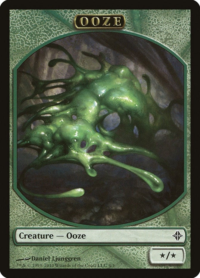 Image for Ooze Token (4) [Rise of the Eldrazi] - Magic: The Gathering