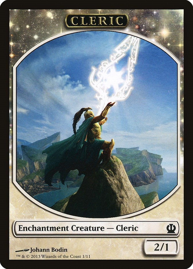 Image for Cleric Token (1) [Theros] - Magic: The Gathering