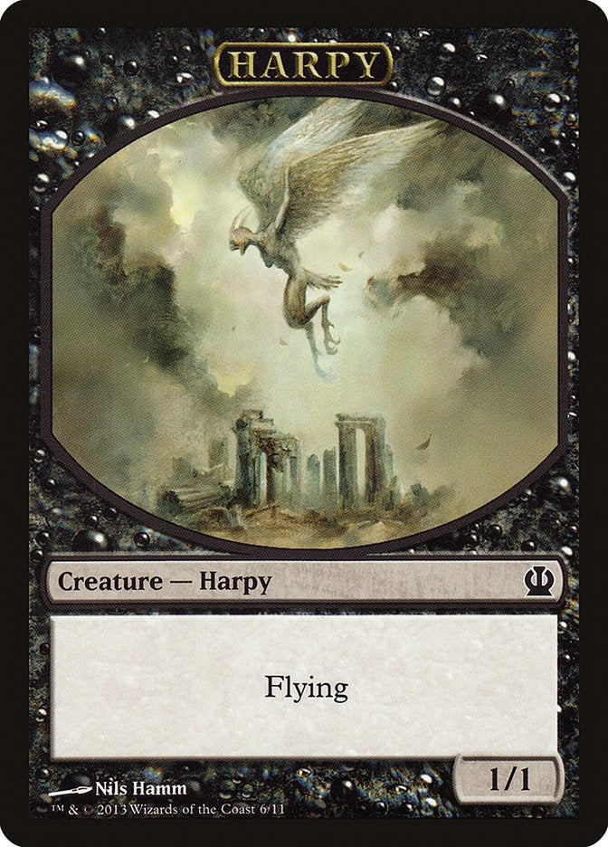 Image for Harpy Token (6) [Theros] - Magic: The Gathering