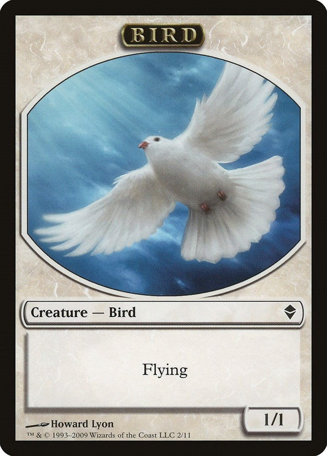 Bird Token (2) [Zendikar Tokens]