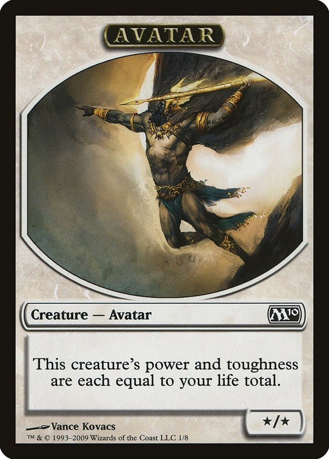 Image for Avatar Token (1) [Magic 2010 (M10)] - Magic: The Gathering