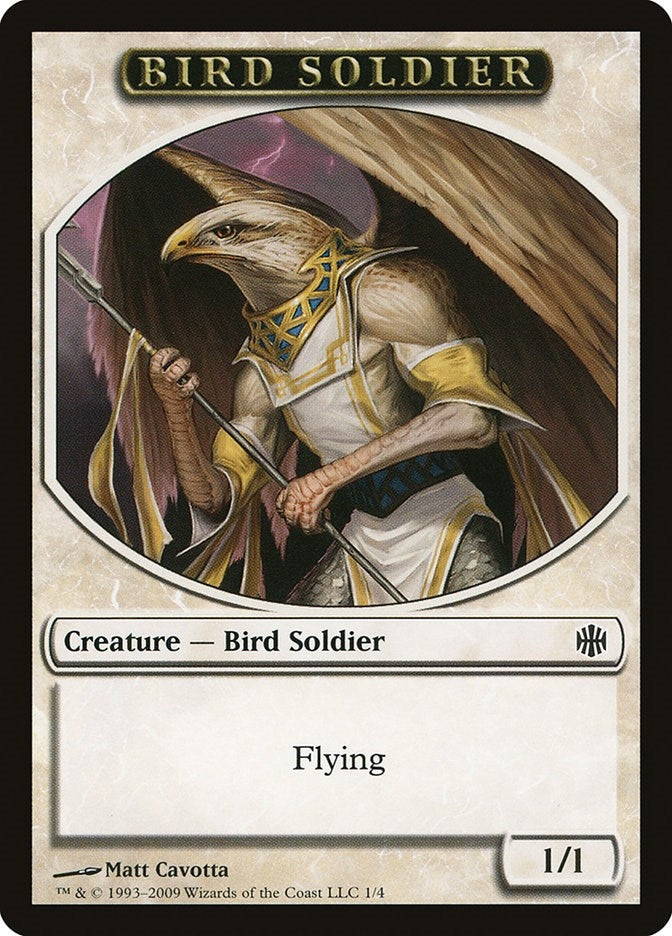 Image for Bird Soldier Token (1) [Alara Reborn] - Magic: The Gathering