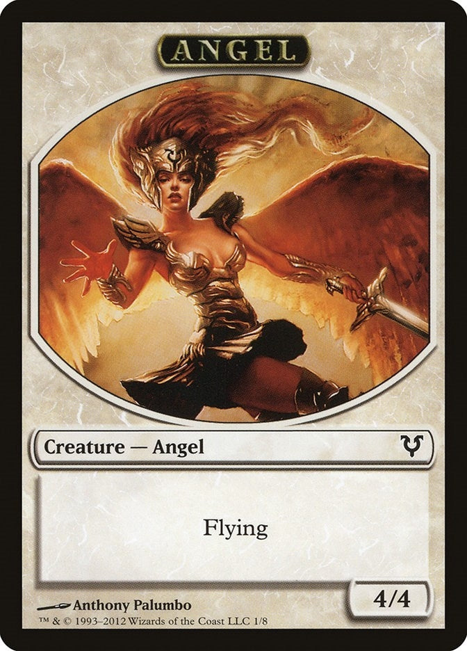 Image for Angel Token (1) [Avacyn Restored] - Magic: The Gathering