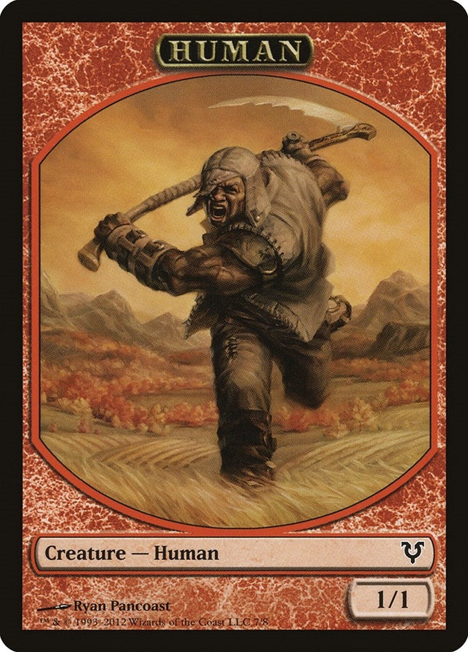 Image for Human Token (7) (7) [Avacyn Restored] - Magic: The Gathering
