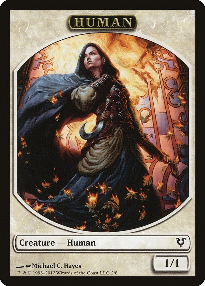 Image for Human Token (2) (2) [Avacyn Restored] - Magic: The Gathering