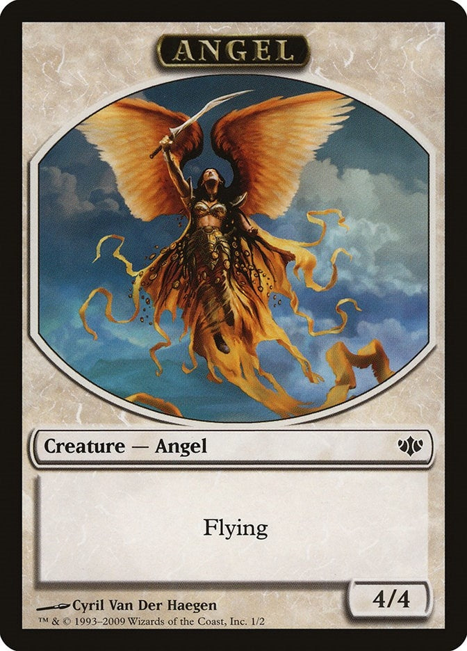 Image for Angel Token (1) [Conflux] - Magic: The Gathering