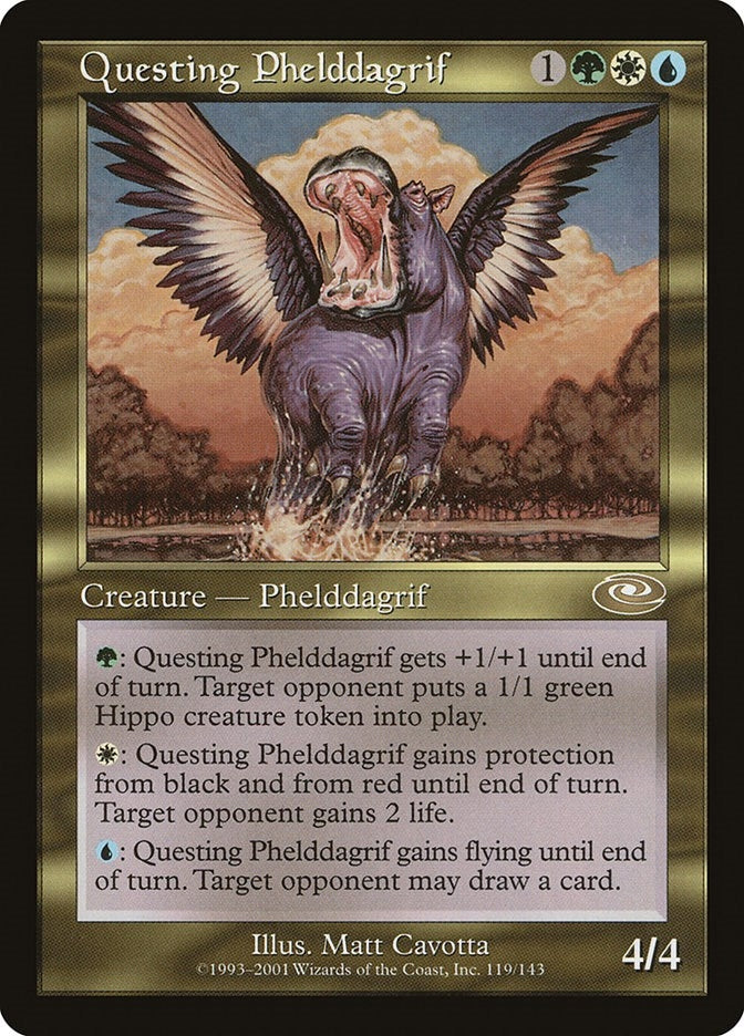 Image for Questing Phelddagrif (119) [Planeshift] - Magic: The Gathering