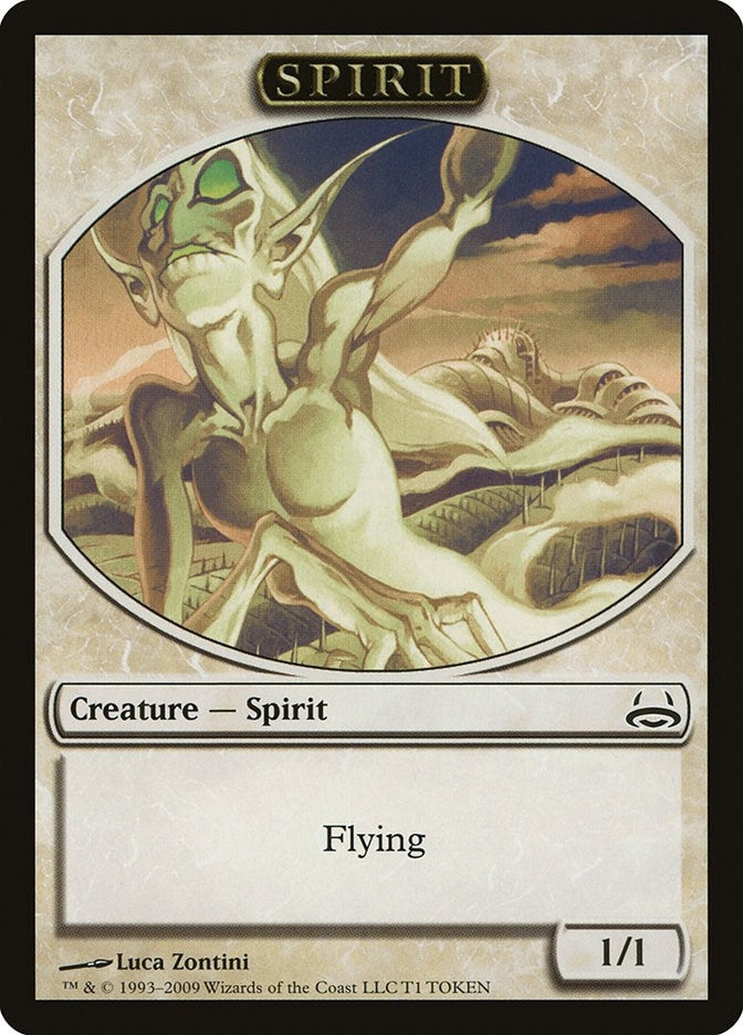 Image for Spirit Token (T1) [Divine vs. Demonic] - Magic: The Gathering