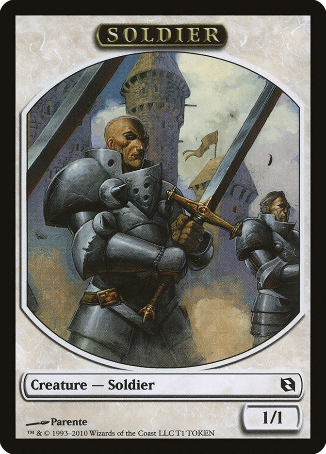 Image for Soldier Token (T1) [Elspeth vs. Tezzeret] - Magic: The Gathering