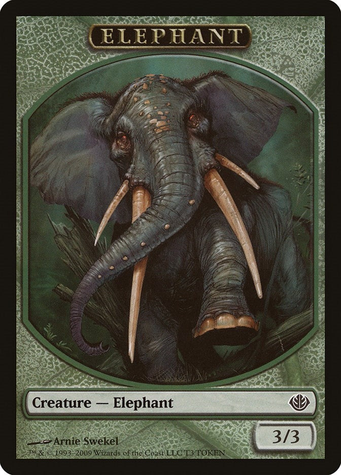 Image for Elephant Token (T3) [Garruk vs. Liliana] - Magic: The Gathering