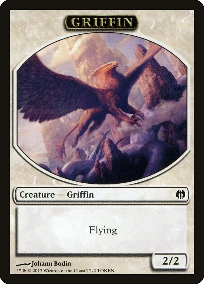Image for Griffin Token (T1) [Heroes vs. Monsters] - Magic: The Gathering