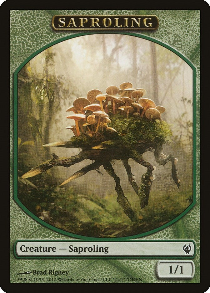 Image for Saproling Token (T1) [Izzet vs. Golgari] - Magic: The Gathering