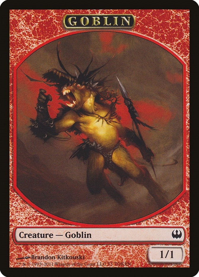 Image for Goblin Token (T1) [Knights vs. Dragons] - Magic: The Gathering