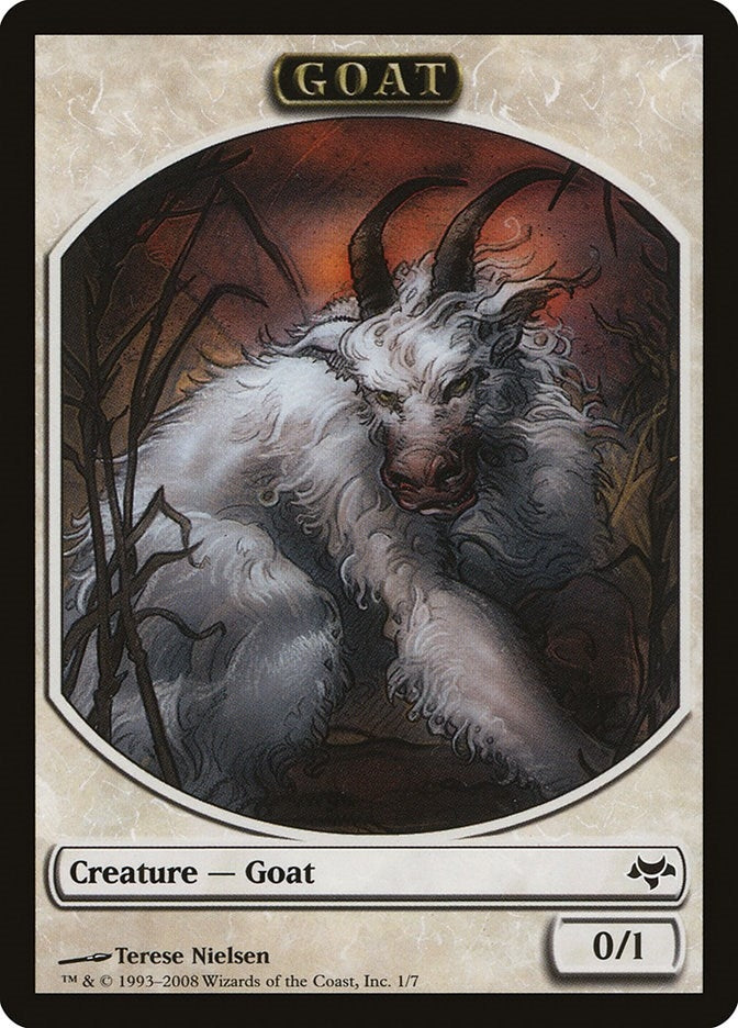 Image for Goat Token (1) [Eventide] - Magic: The Gathering