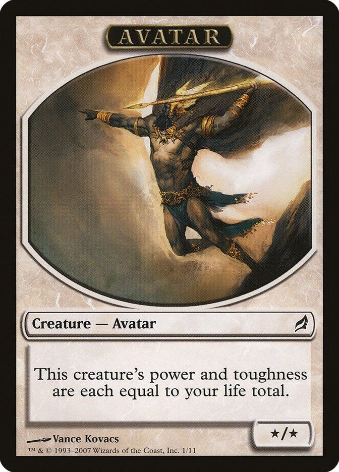 Image for Avatar Token (1) [Lorwyn] - Magic: The Gathering