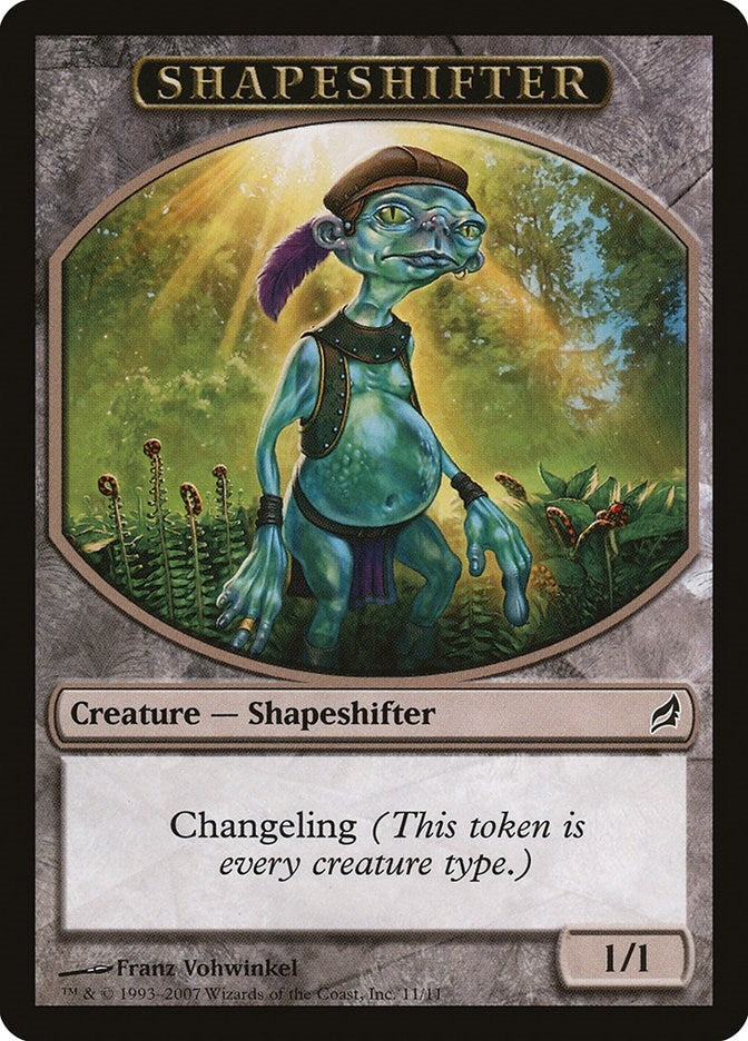 Image for Shapeshifter Token (11) [Lorwyn] - Magic: The Gathering