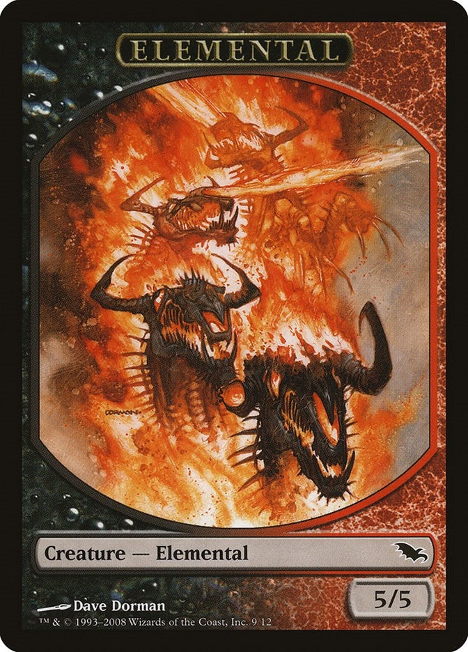 Image for Elemental Token (9) (9) [Shadowmoor] - Magic: The Gathering
