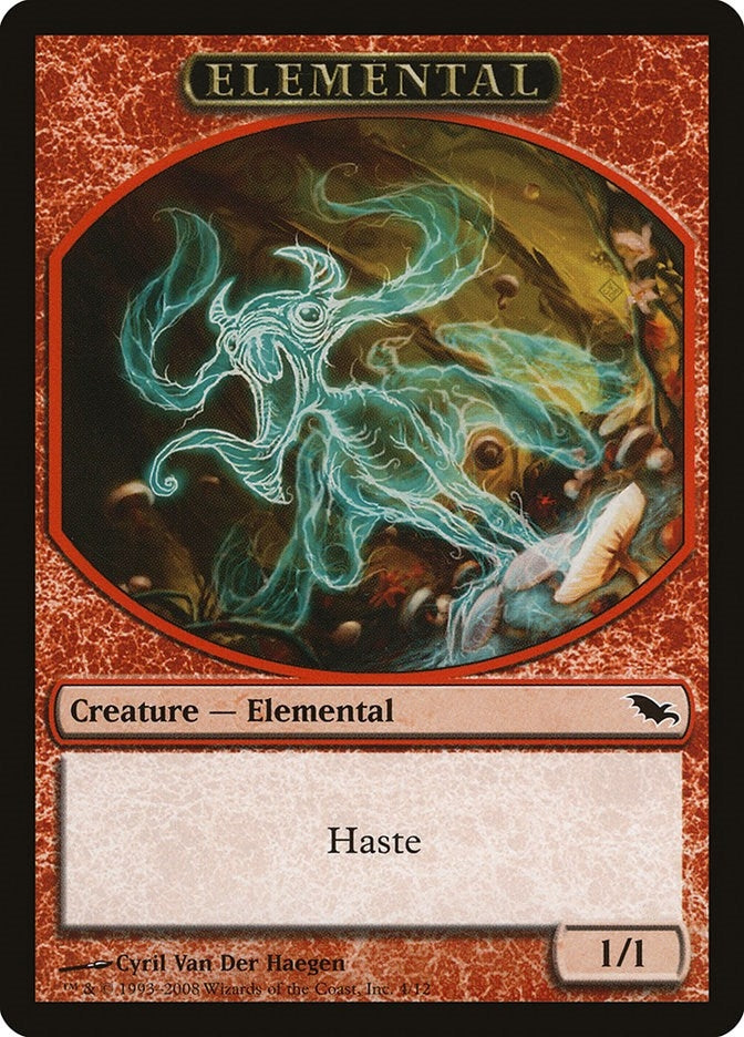 Image for Elemental Token (4) (4) [Shadowmoor] - Magic: The Gathering