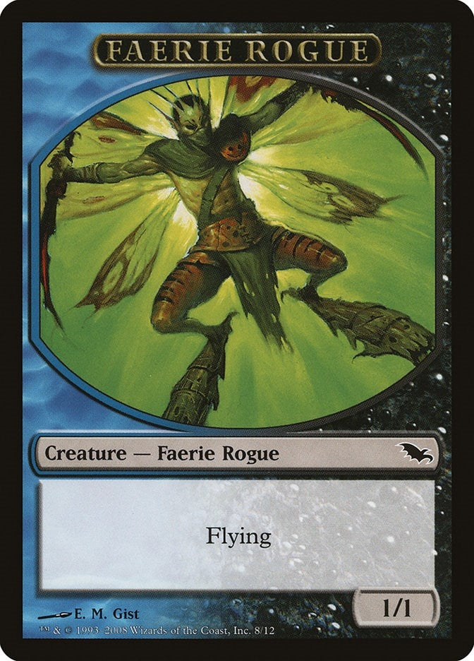 Image for Faerie Rogue Token (8) [Shadowmoor] - Magic: The Gathering