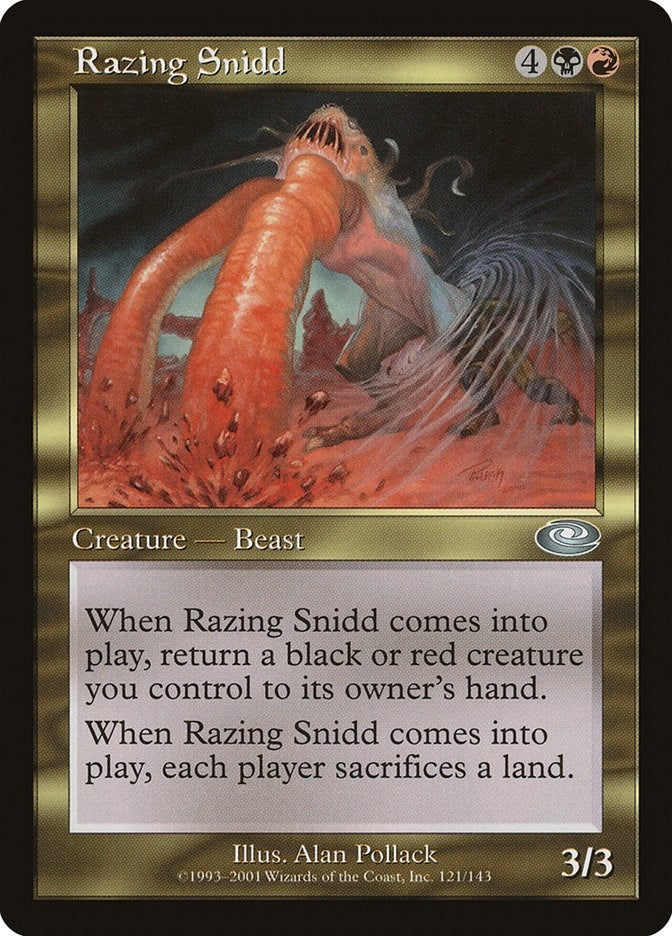 Image for Razing Snidd (121) [Planeshift] - Magic: The Gathering