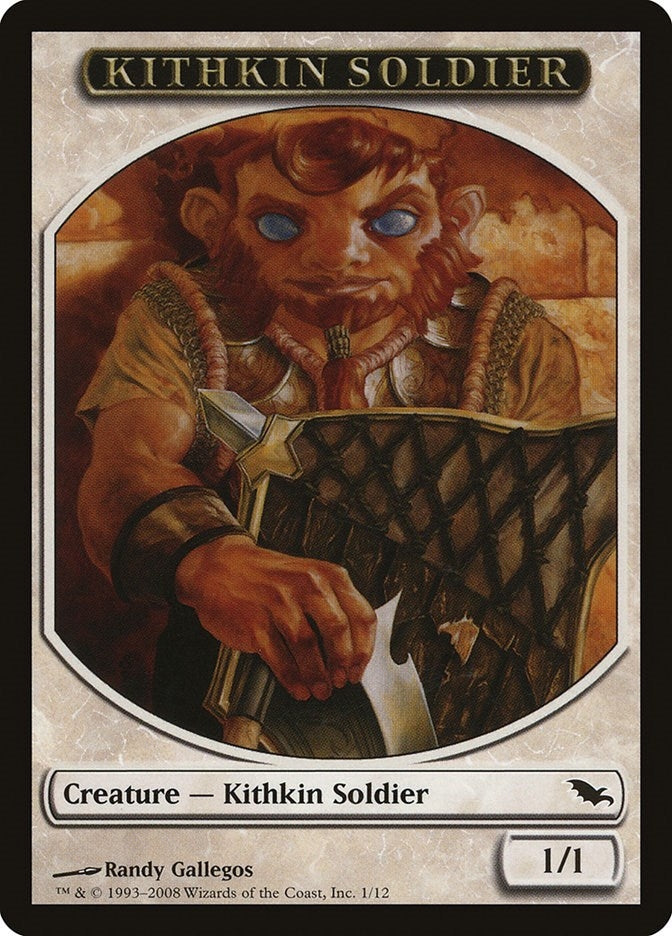 Image for Kithkin Soldier Token (1) [Shadowmoor] - Magic: The Gathering