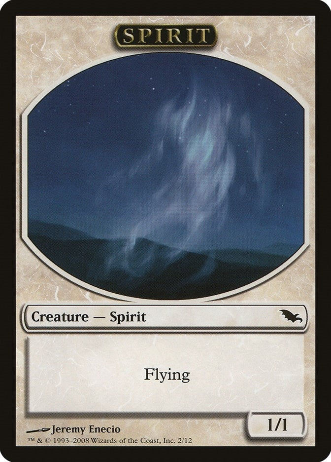 Image for Spirit Token (2) [Shadowmoor] - Magic: The Gathering