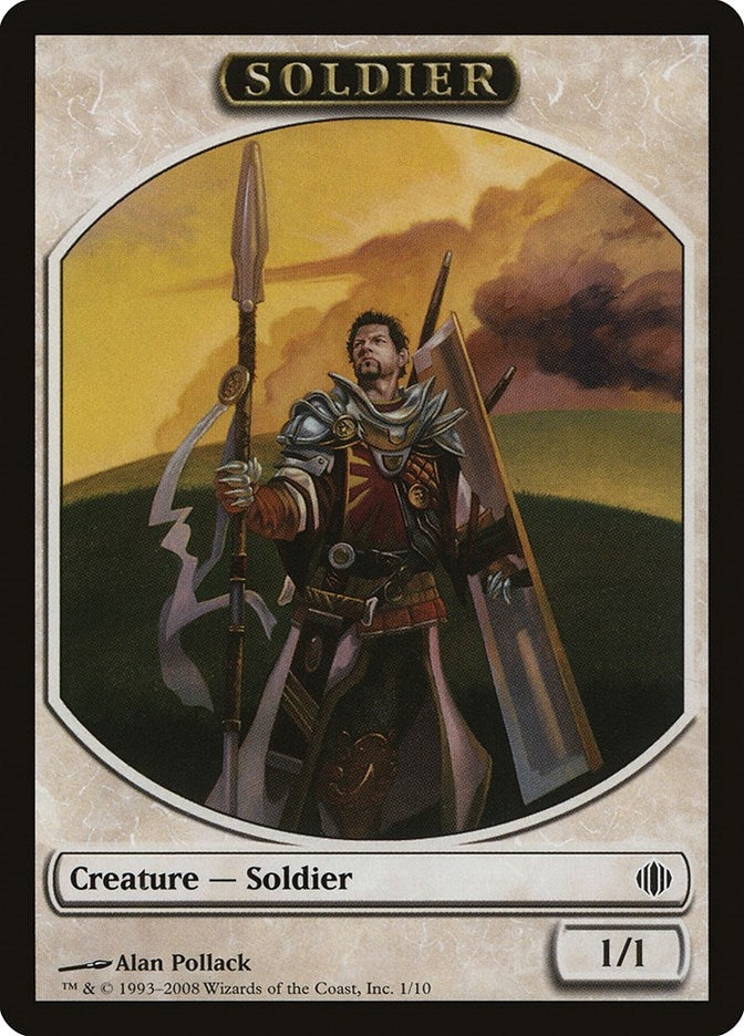 Image for Soldier Token (1) [Shards of Alara] - Magic: The Gathering