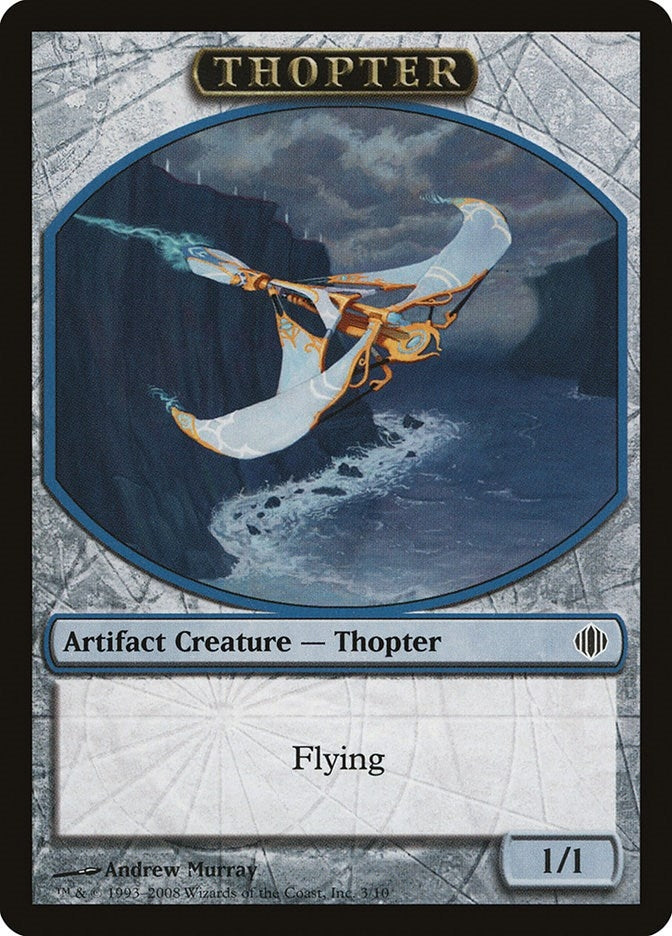Image for Thopter Token (3) [Shards of Alara] - Magic: The Gathering