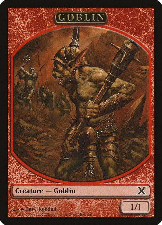 Image for Goblin Token (4) [10th Edition] - Magic: The Gathering