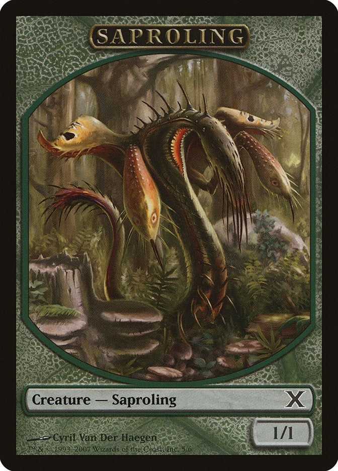 Saproling Token (5) [10th Edition Tokens]