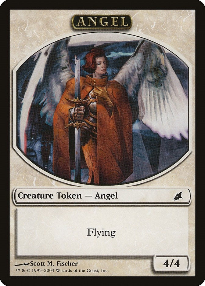 Image for Angel Token [Magic Player Rewards] - Magic: The Gathering