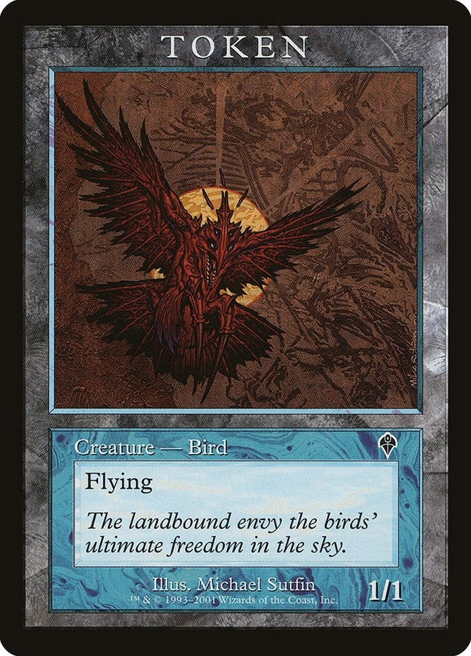 Image for Bird Token (INV) [Magic Player Rewards] - Magic: The Gathering