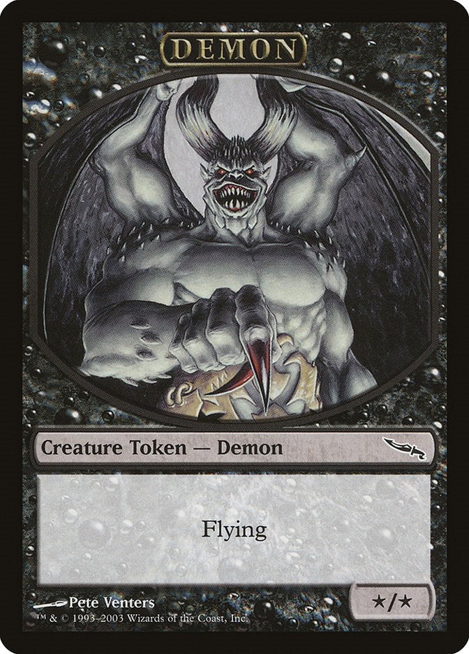 Image for Demon Token (MRD) [Magic Player Rewards] - Magic: The Gathering