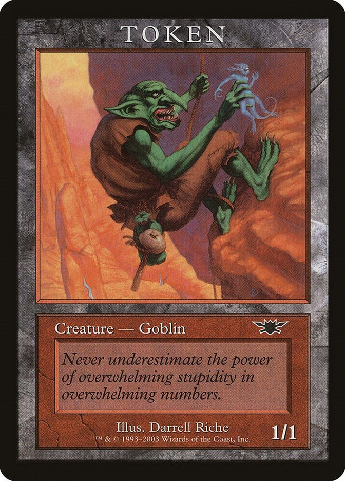 Image for Goblin Token (LGN) [Magic Player Rewards] - Magic: The Gathering