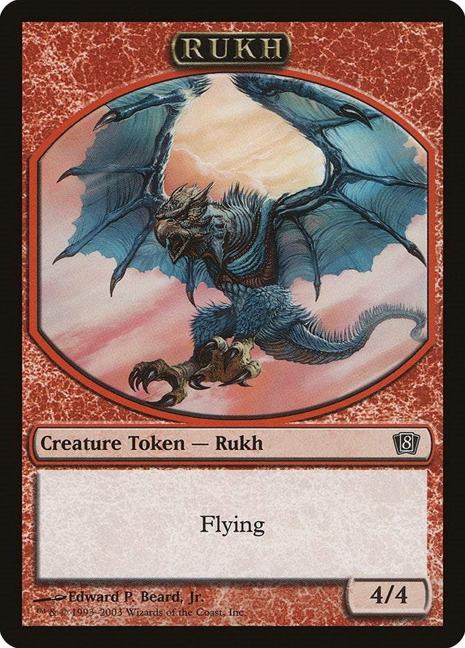 Image for Rukh Token (8ED) [Magic Player Rewards] - Magic: The Gathering
