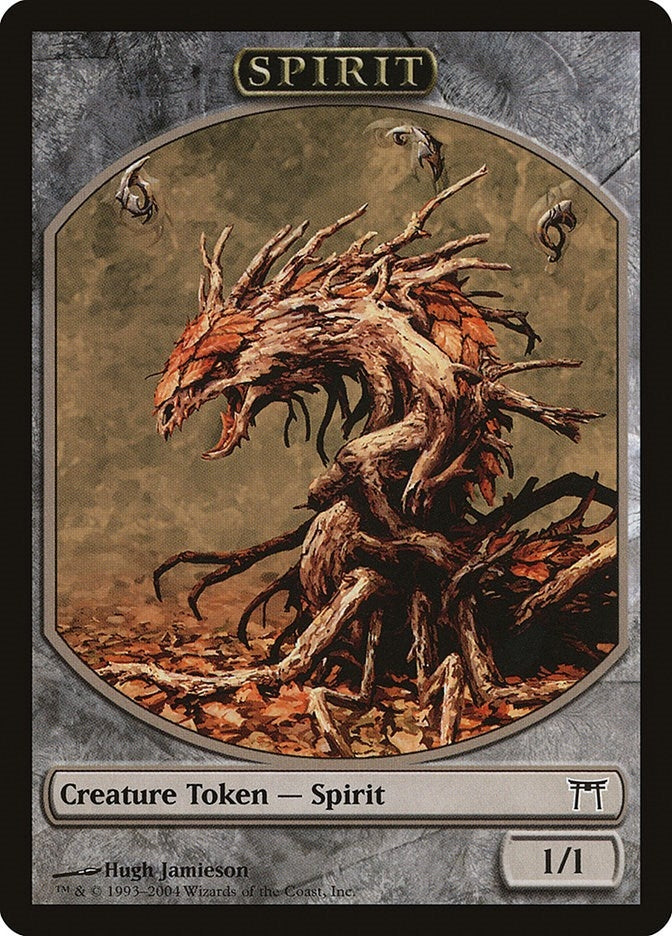 Image for Spirit Token (CHK) [Magic Player Rewards] - Magic: The Gathering