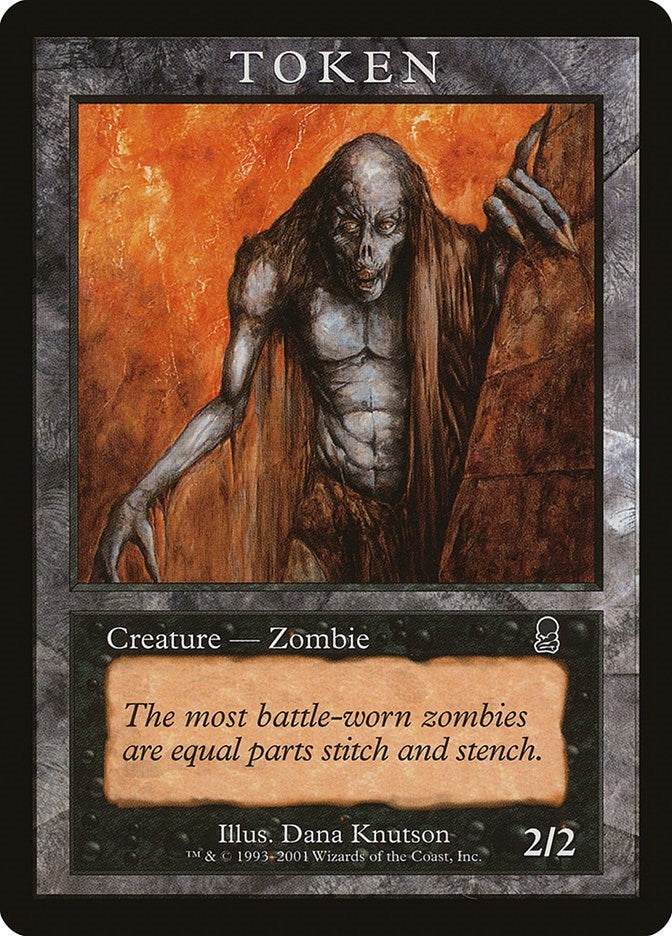 Image for Zombie Token (ODY) [Magic Player Rewards] - Magic: The Gathering